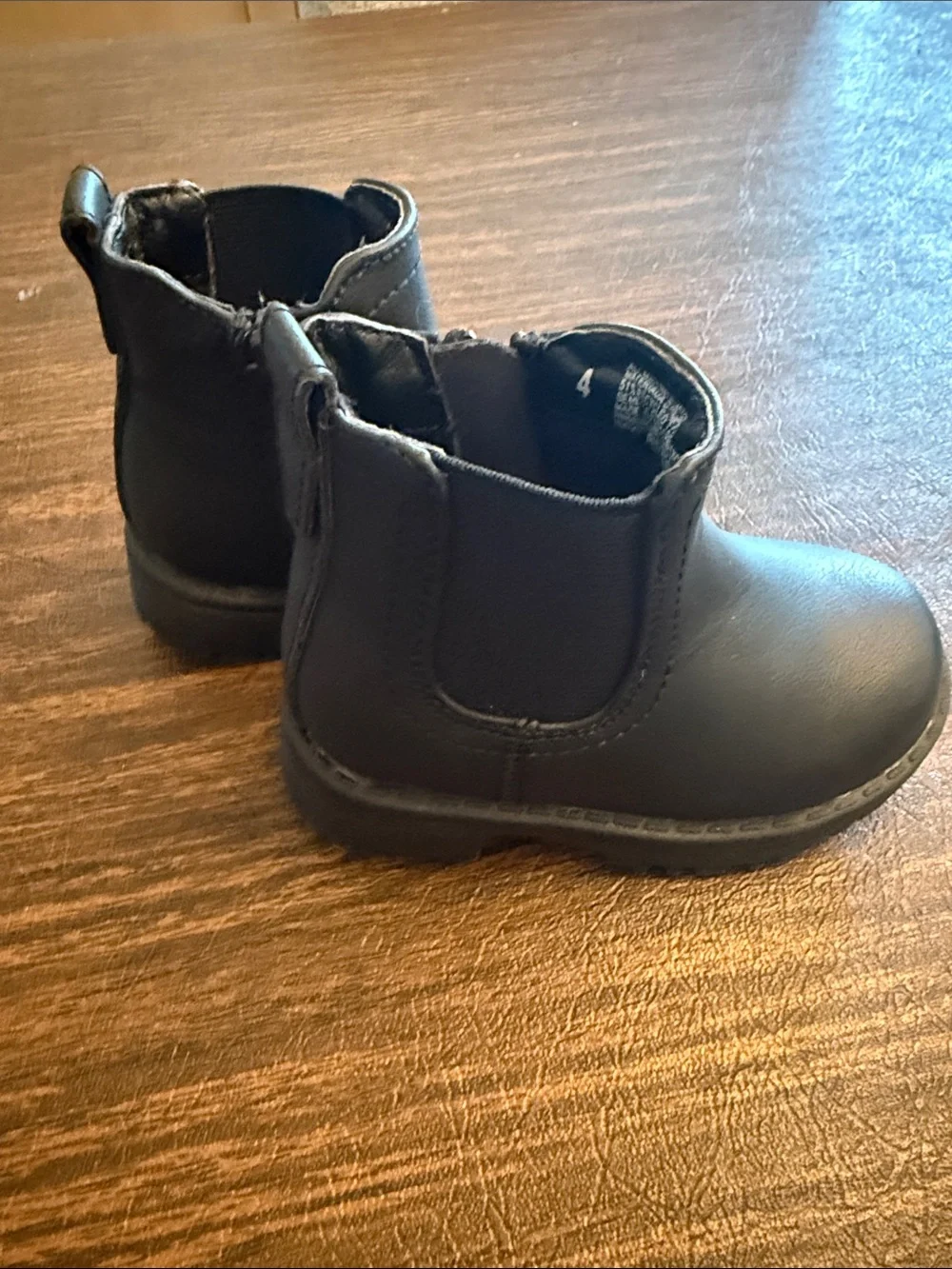 The Children's Place Black Chelsea Boots for Kids